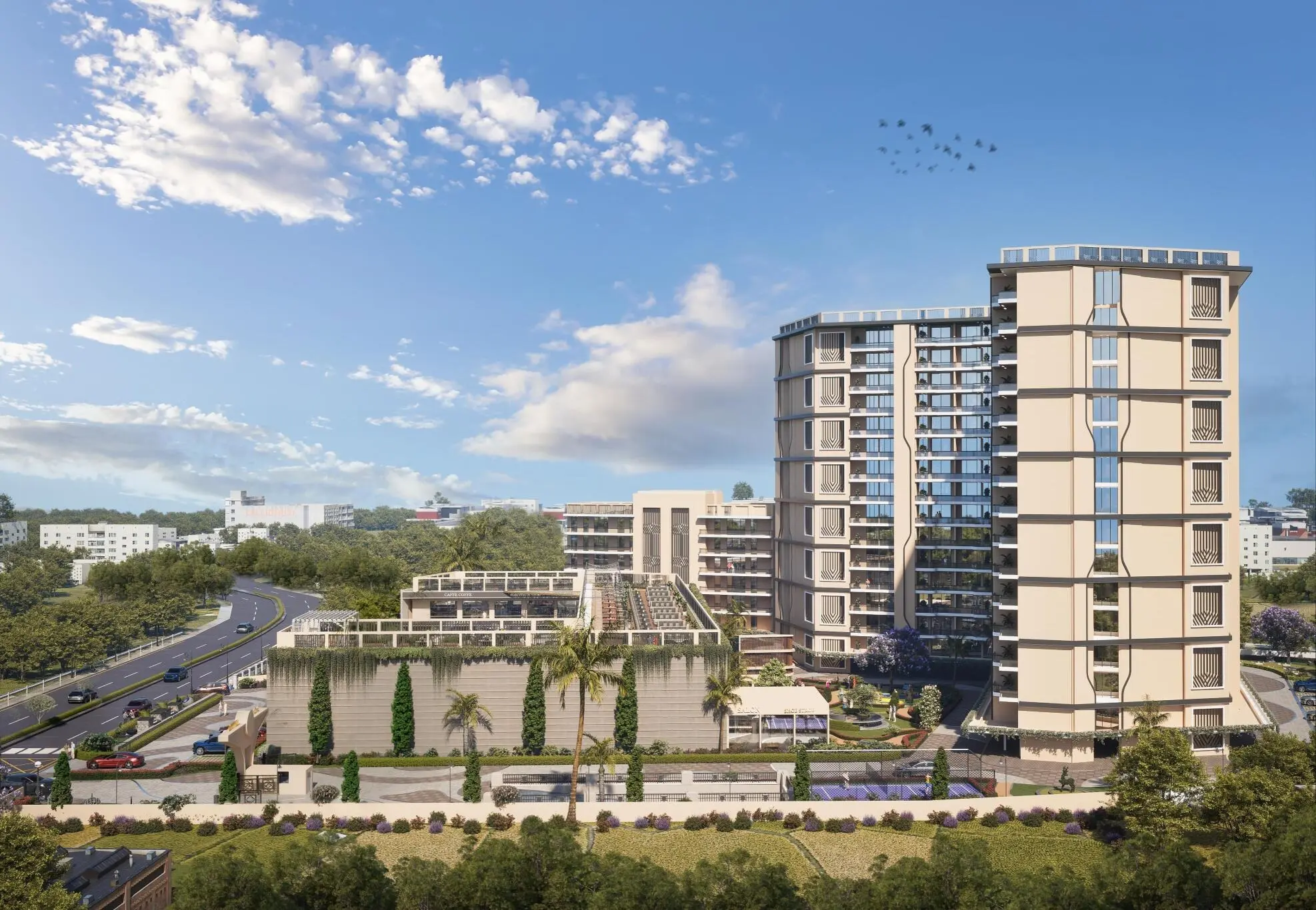 Amayra Trillium Street — Front Elevation