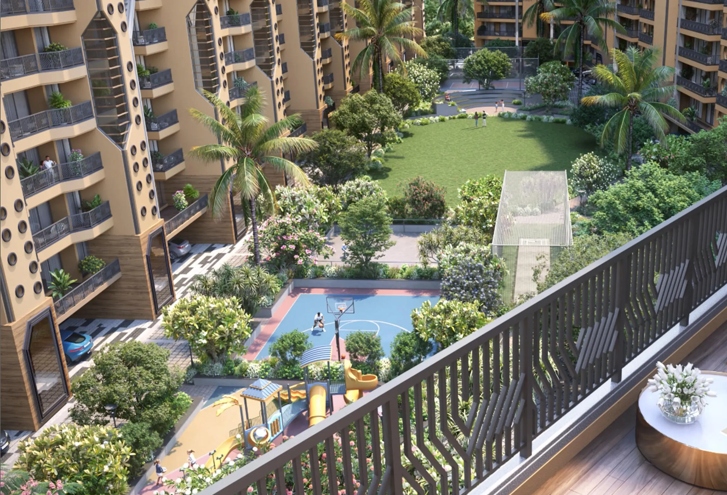 Amayra Trillium Street — Balcony View